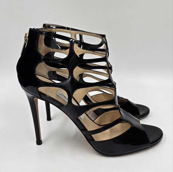 Jimmy Choo patent sandals - Picture 6 of 9